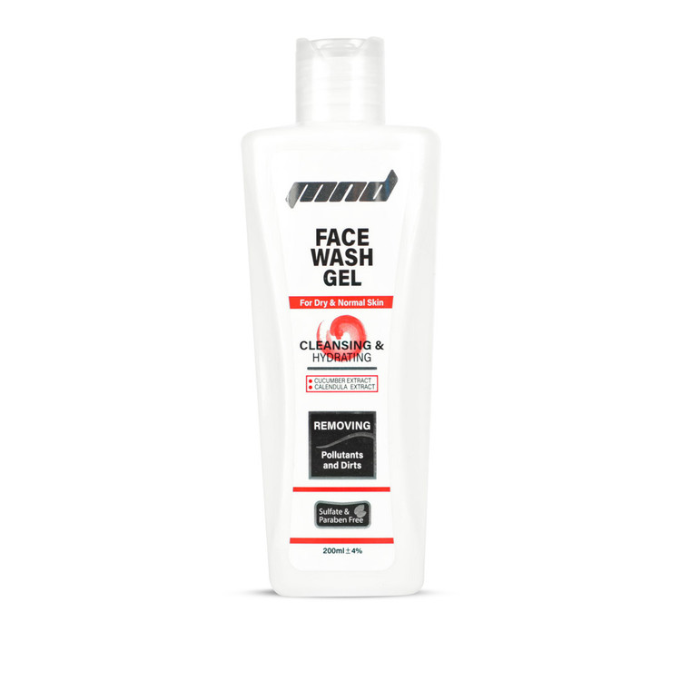 ژل شستشوی صورت مناسب پوست خشک ( Face wash vitamin E&D ) 200 میلی لیتر
