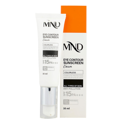 کرم ضد آفتاب دور چشم با فاکتور محافظتی 15 ام ان دی