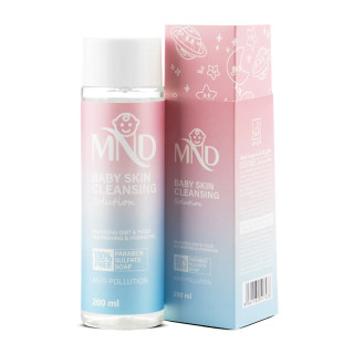 محلول پاککننده پوست کودک mnd
