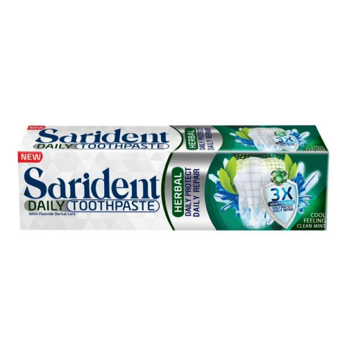 خمیردندان ساریدنت ۱۰۰ میل مدل گیاهی sarident