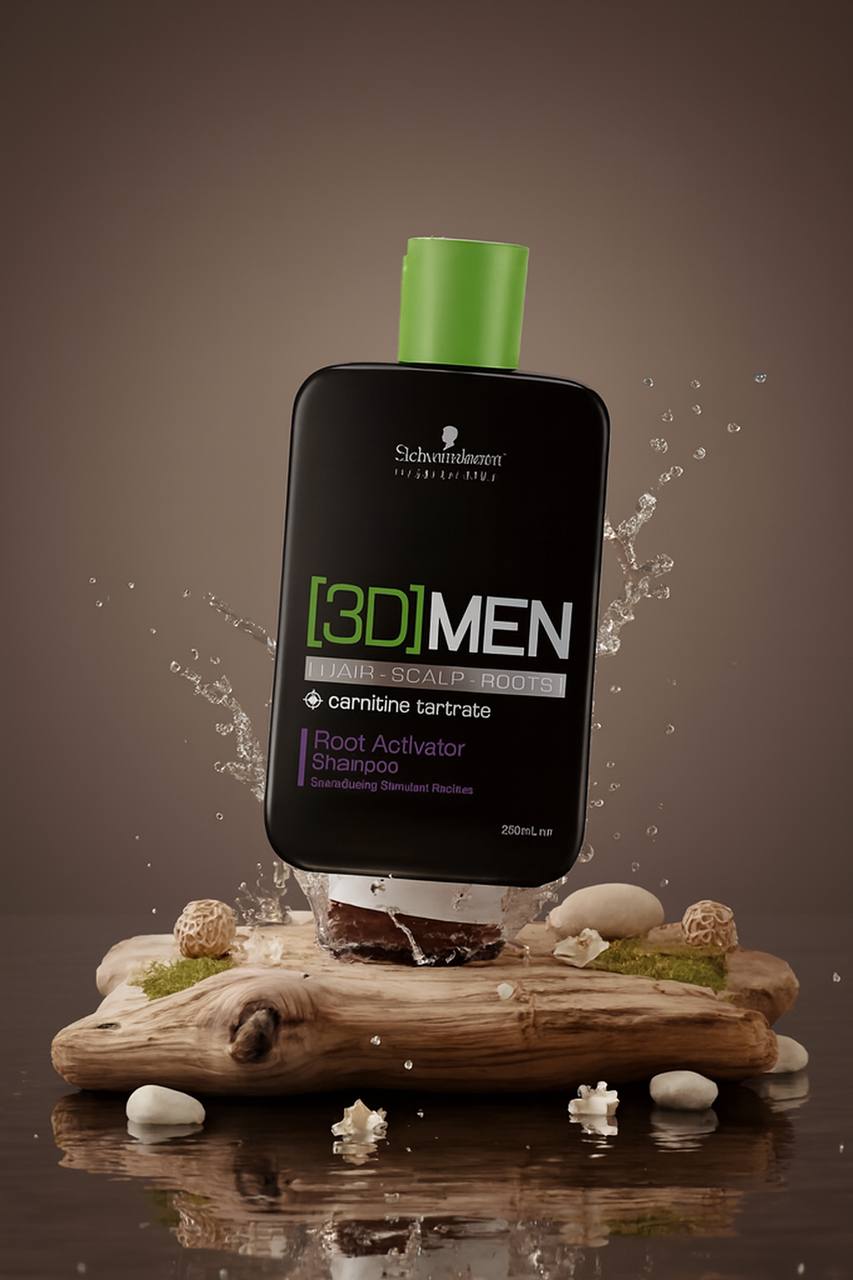 شامپو تقویت کننده ریشه مو شوارتزکف 3d man Root Activator