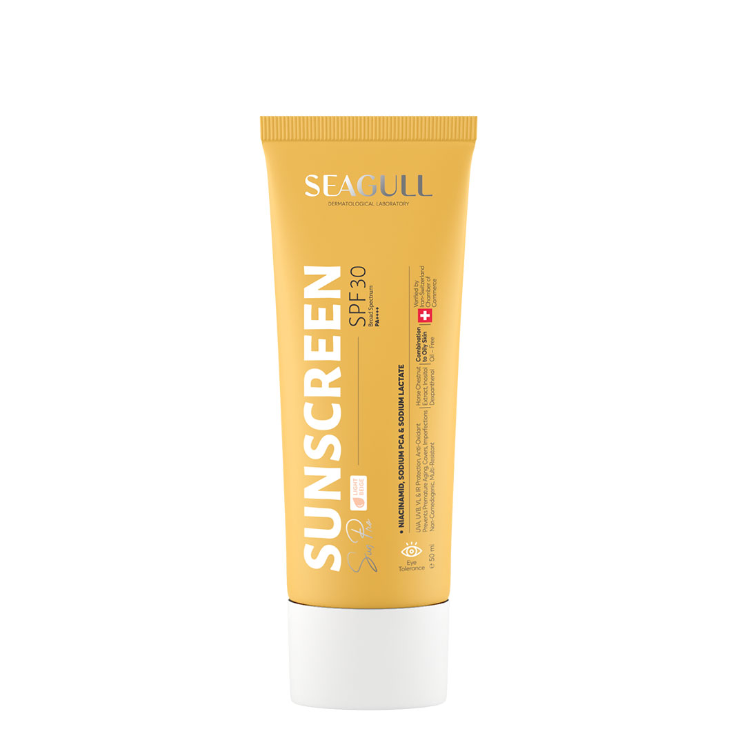 کرم ضد آفتاب رنگی سی گل با SPF30 حجم 50 میل