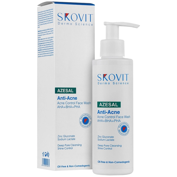 شوینده صورت کنترل کننده آکنه  Azesal Acne Control Face Wash