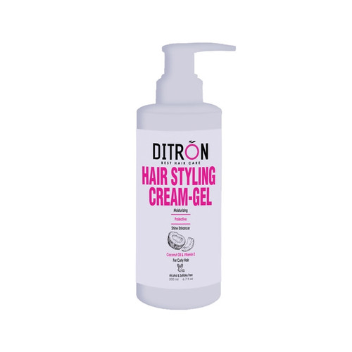 کرم ژل حالت دهنده مو دیترون Ditron Hair Styling Cream Gel 200ml