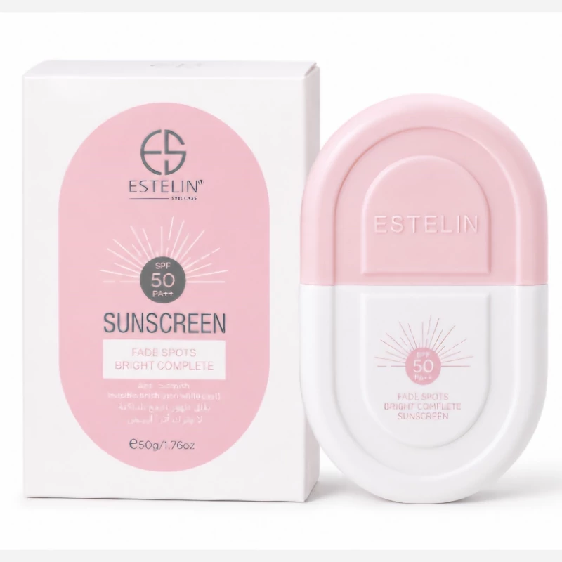 ضد آفتاب استلین صورتی اورجینال حجم 50 میل spf50