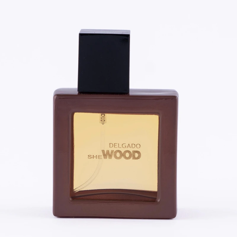 عطر جیبی زنانه دلگادو مدل شی وود  حجم 25 میلی‌لیتر delgado wood