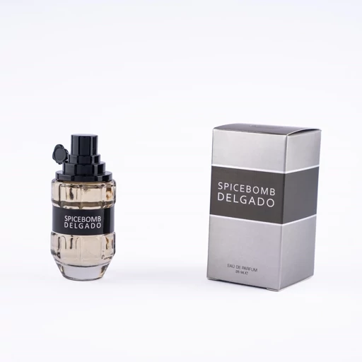 عطر جیبی دلگادو مدل اسپایس بمب  حجم 25 میلی لیتر delgado