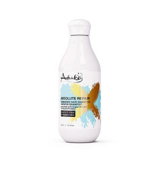 شامپو مو آژاکی مدل Absolute Repair مناسب مو آسیب دیده و خشک