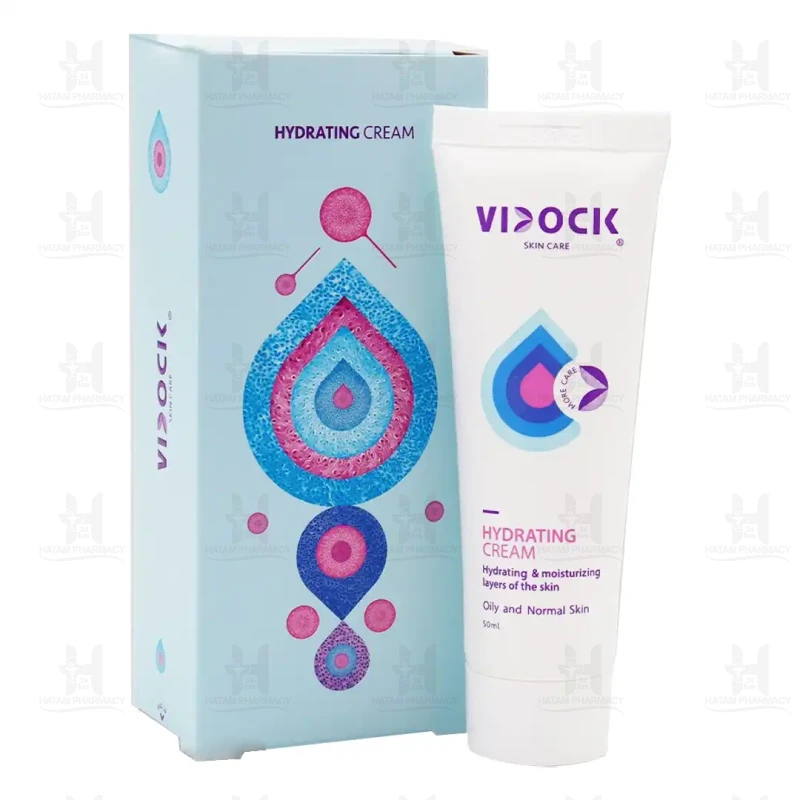 کرم آبرسان  ویدوک پوست چرب و نرمال50 میلی لیتر VIDOCK