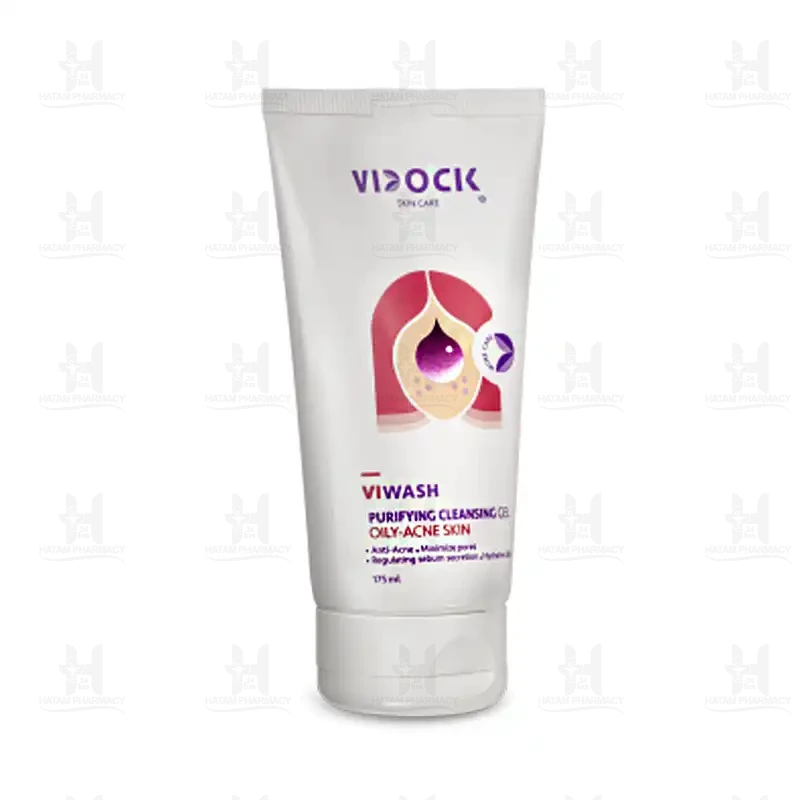 ژل شستشوی پوست چرب ویدوک 175  میلی لیتر VIDOCK
